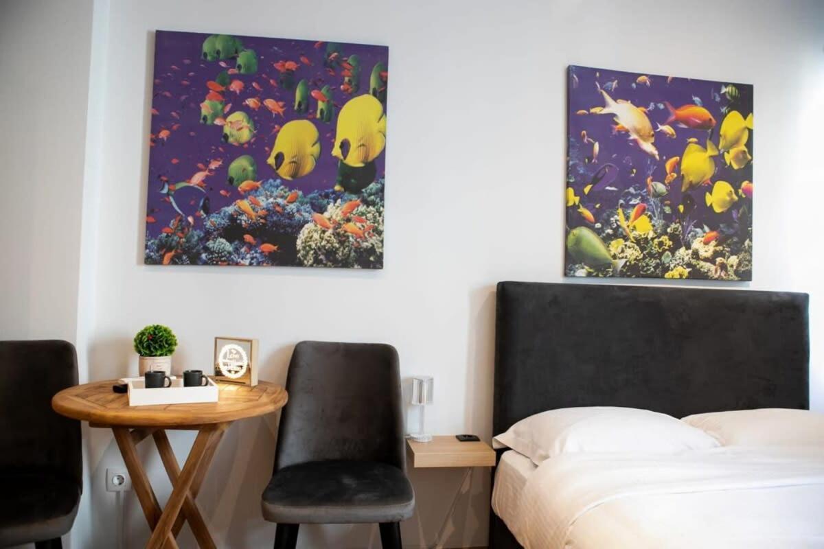 Cozy Modern Studio In Thessaloniki Apartment Екстериор снимка